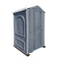 Туалетная кабина Евростандарт серый 0003
